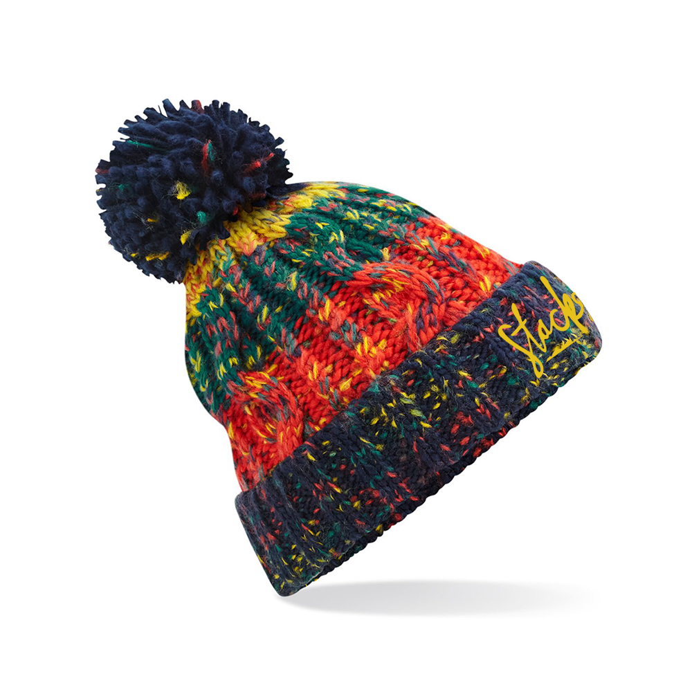 Corkscrew Bobble Hat
