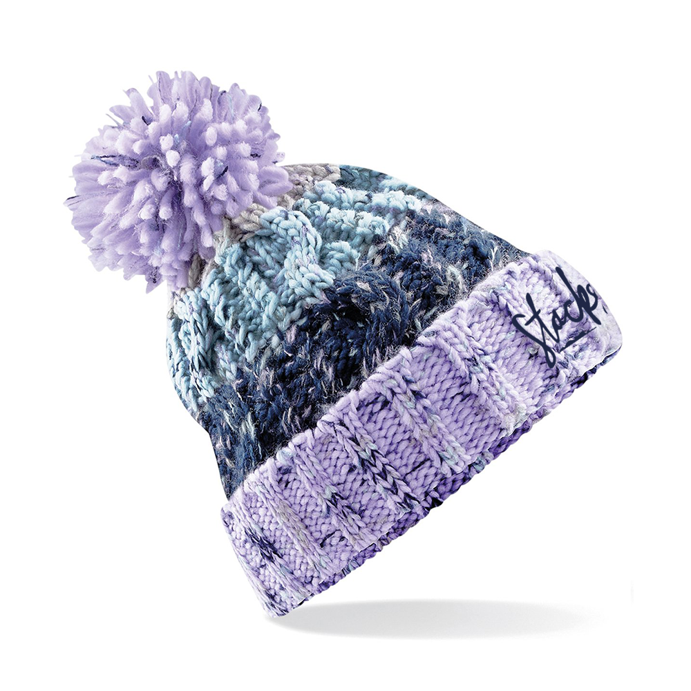 Corkscrew Bobble Hat