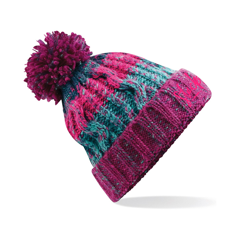 Corkscrew Bobble Hat