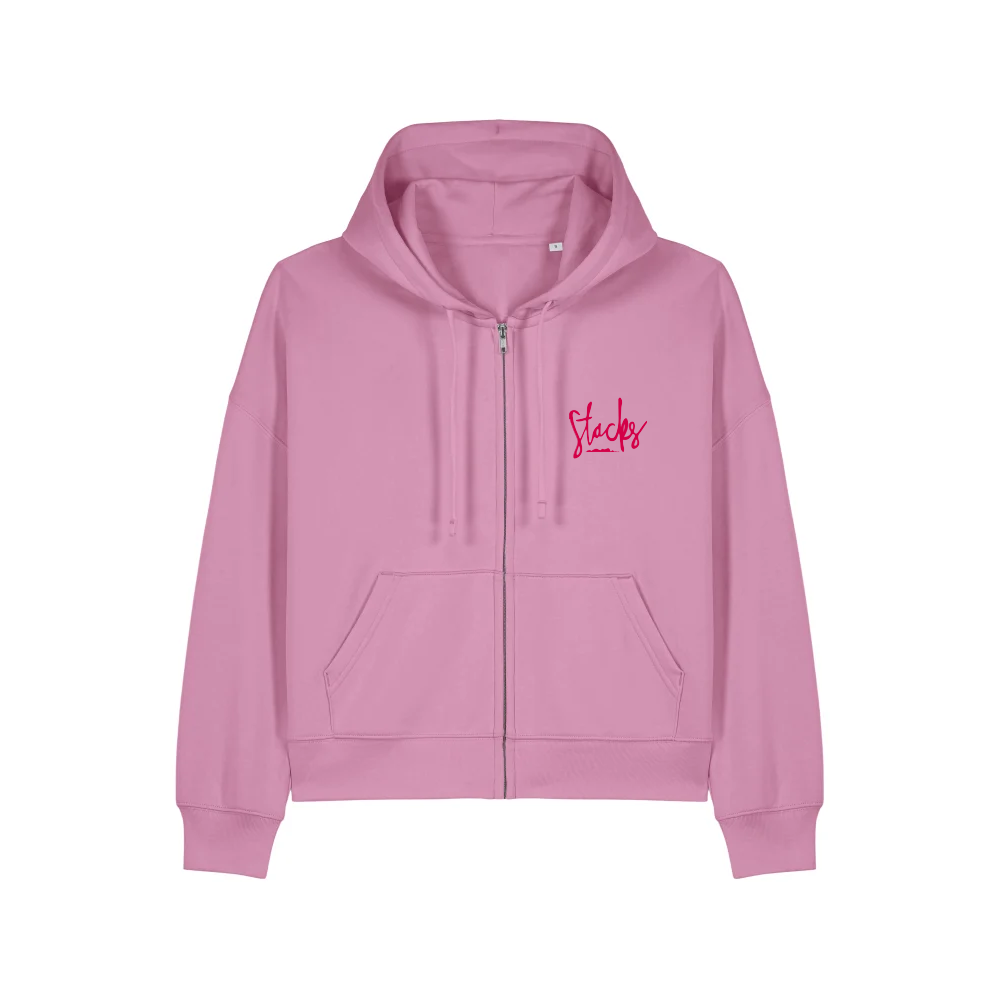Land and Sea Adventures - Ladies Hoodie - Bubble Pink