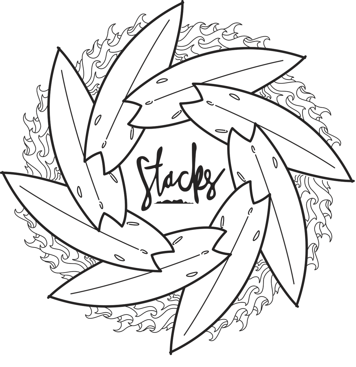 India Ink Grey ORGANIC Board Circle Sweatshirt
