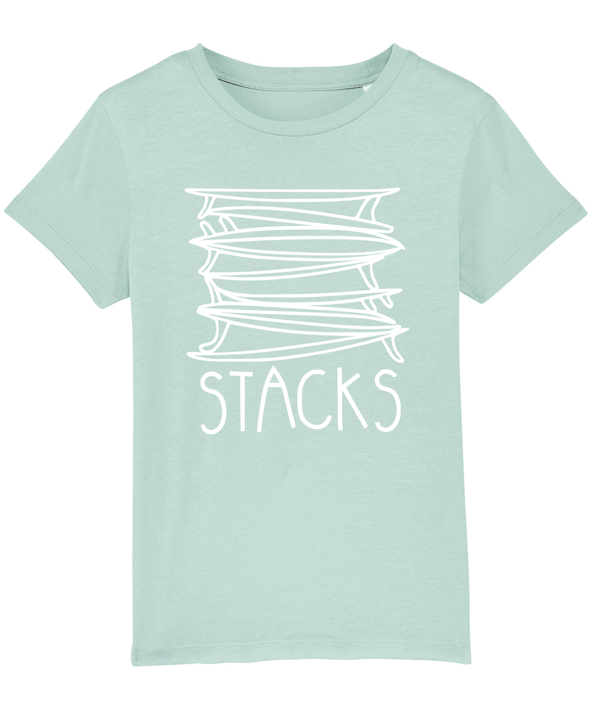 Kids Organic Board Stack T-Shirt